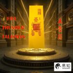 Five Thunder Talisman (Fulu) – Guardian Totem of the East
