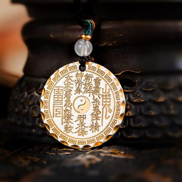 Ethnic Style Shan Gui Coin – Taoist Talisman for Protection and Good Fortune