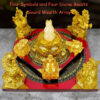 Four Symbols and Four Divine Beasts Gourd Wealth Array – Resin Feng Shui Decor for Wealth and Prosperity