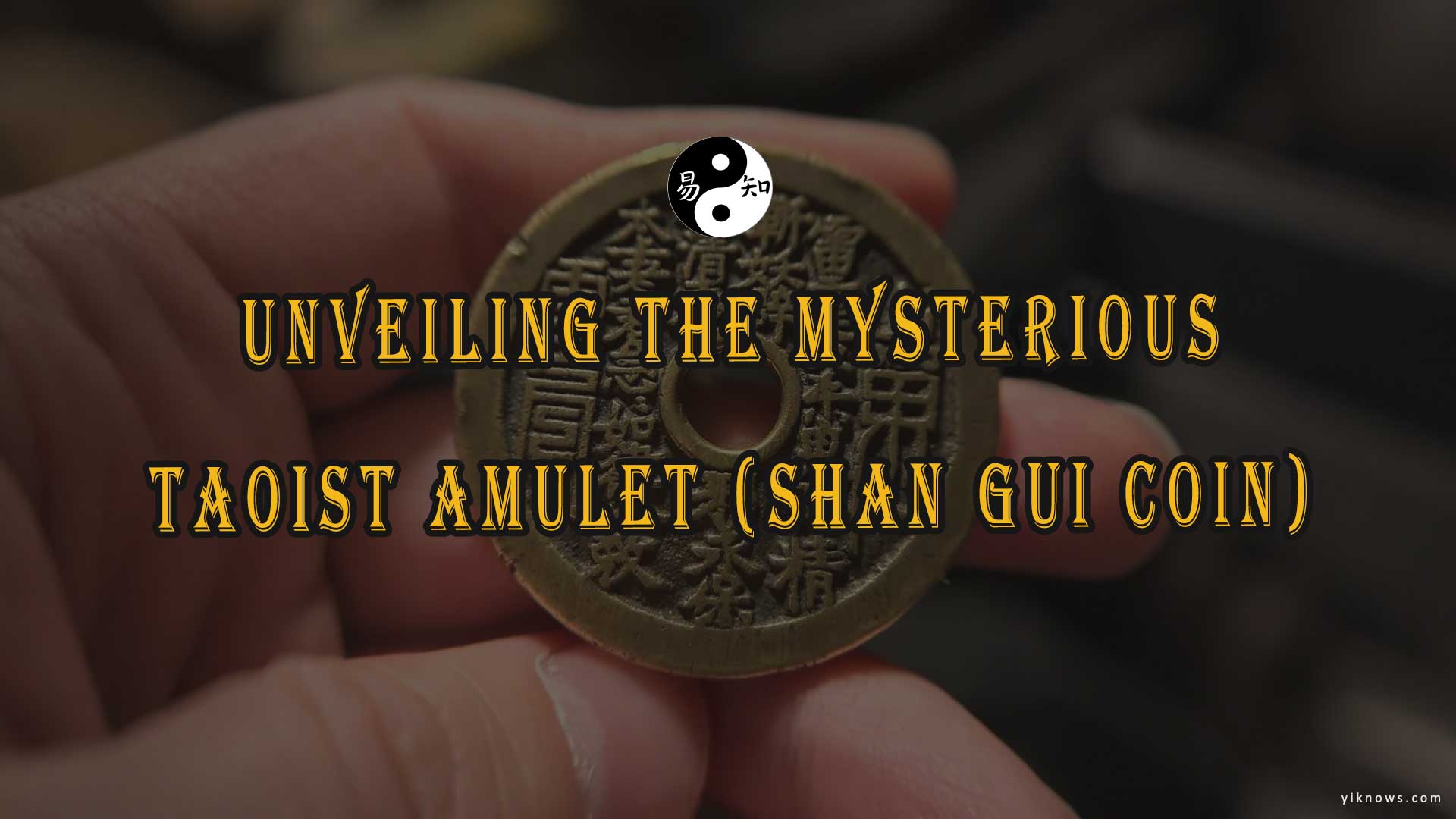 Taoist Coin Charm and ShanGui Coin