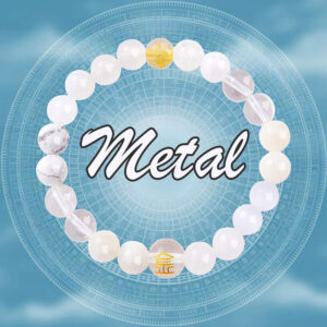 Five Elements (Wu Xing) Energy Balance Bracelet - Lucky Energy Bracelet Charms_Metal