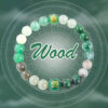 Five Elements (Wu Xing) Energy Balance Bracelet - Lucky Energy Bracelet Charms_Wood