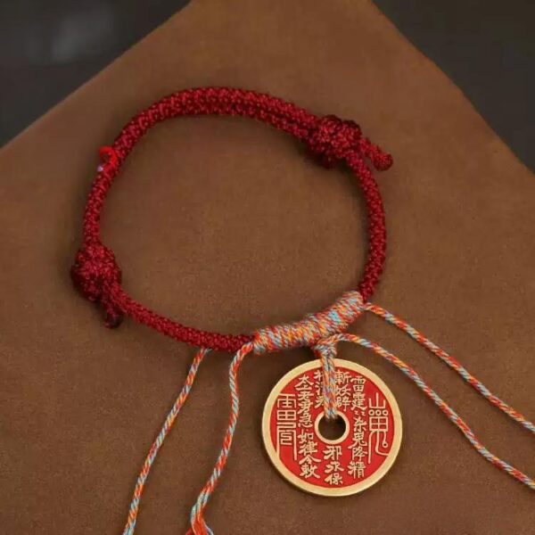 Yin Yang Bagua Guardian Coin Bracelet – Minimalist Talisman for Balance & Protection_value_2