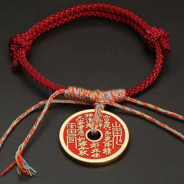 Yin Yang Bagua Guardian Coin Bracelet – Minimalist Talisman for Balance & Protection_value_5