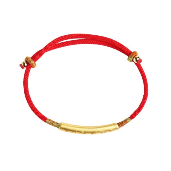 Tibetan Red String Bracelet- blessings to attract good fortune