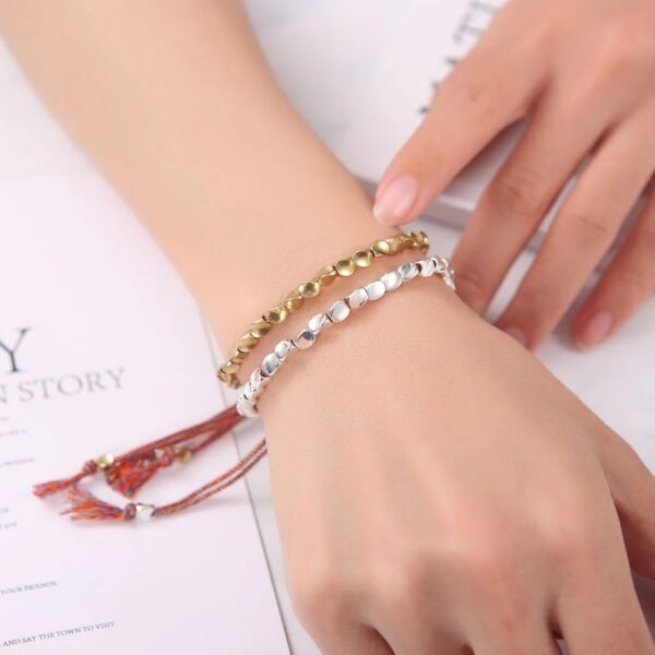 TibetanCopperBeadsBraceletHandmade-Silver5 (1)